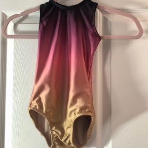 Hamilton Theatricals Ombré Lustre Dance Leotard
